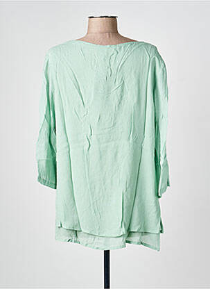 Blouse manches 3/4 manches 3/4 vert SEMIOLOGY femme
