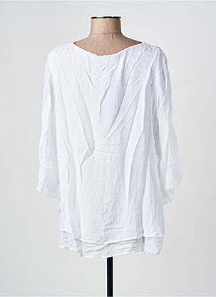 Blouse manches 3/4 manches 3/4 blanc SEMIOLOGY femme
