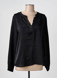 Blouse manches longues manches longues noir YEST femme