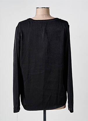 Blouse manches longues manches longues noir YEST femme