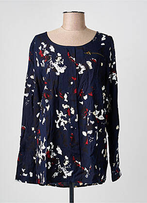 T-shirt manches longues manches longues bleu INTOWN femme