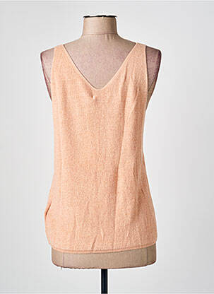 Top coupe cintrée fines bretelles rose ESQUALO femme