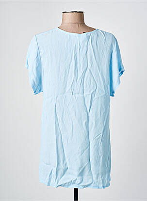 Blouse manches courtes manches courtes bleu AN II VITO femme