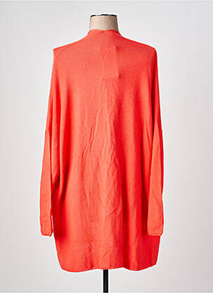 Gilet manches longues manches longues orange ANGE femme