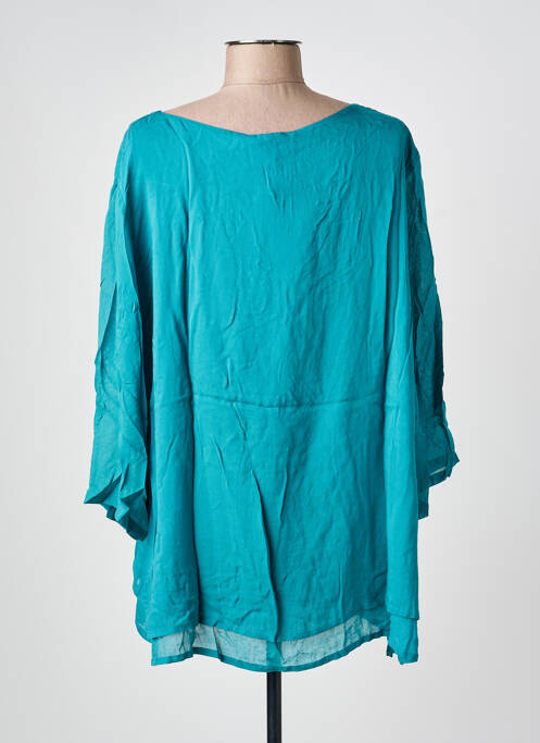 Blouse manches 3/4 manches 3/4 bleu SEMIOLOGY femme