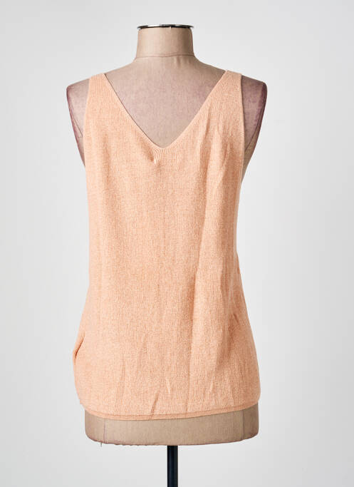 Top coupe cintrée fines bretelles rose ESQUALO femme