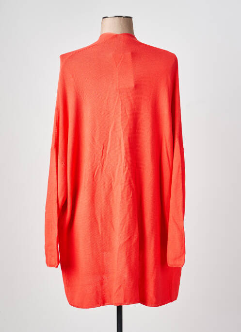 Gilet manches longues manches longues orange ANGE femme