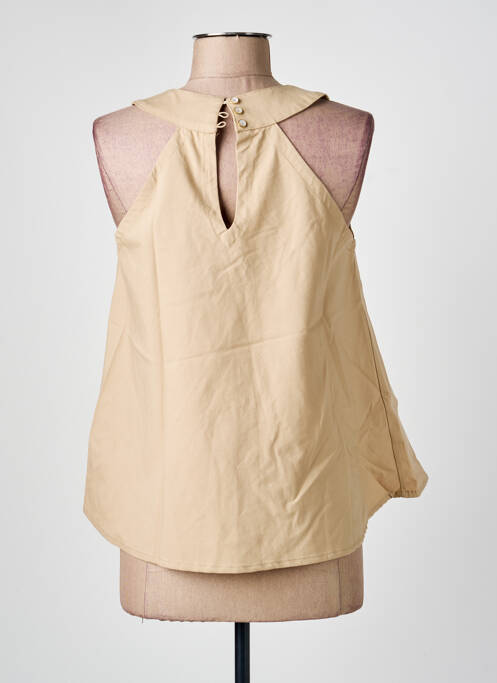 Top beige SEMIOLOGY femme
