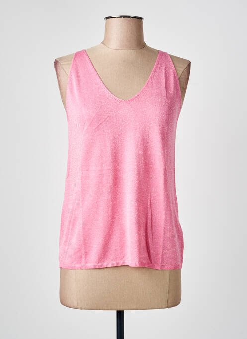 Top rose fonce ESQUALO femme