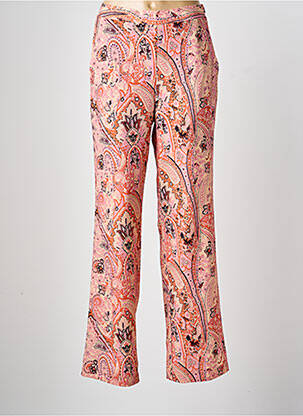 Pantalon droit poches rose ESQUALO femme