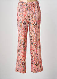 Pantalon droit poches rose ESQUALO femme