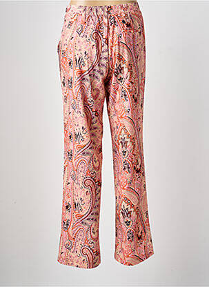 Pantalon droit poches rose ESQUALO femme