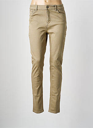 Pantalon slim poches vert YEST femme