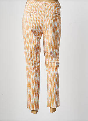 Pantalon 7/8 fermeture zippée sous rabat avec crochet beige ESQUALO femme