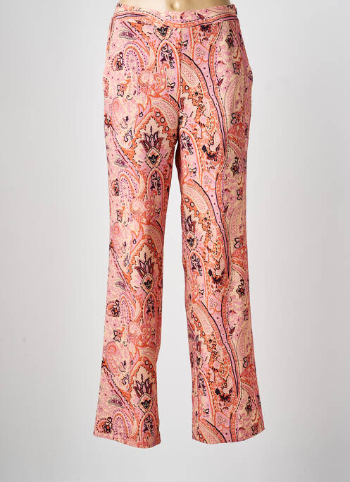 Pantalon droit poches rose ESQUALO femme