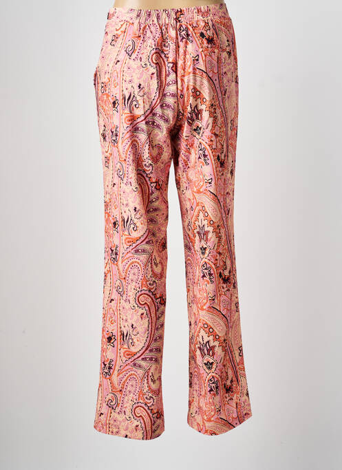 Pantalon droit poches rose ESQUALO femme
