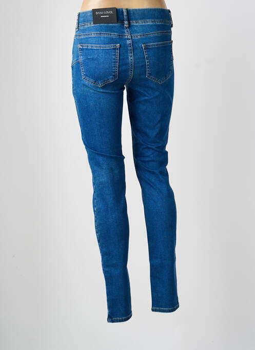 Jeans skinny bleu BASE LEVEL femme