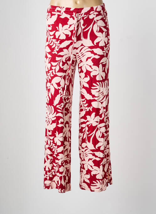 Pantalon droit rouge YEST femme