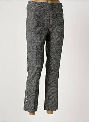 Pantalon 7/8 taille élastique noir UP ! femme