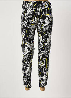 Pantalon 7/8 taille élastique noir UP ! femme