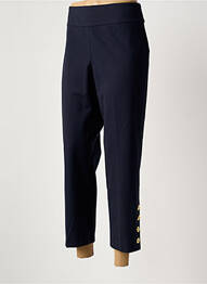 Pantalon 7/8 taille élastique bleu UP ! femme