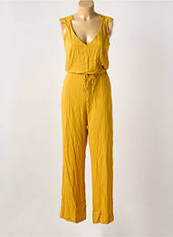 Combi-pantalon fines bretelles fines bretelles jaune SEMIOLOGY femme
