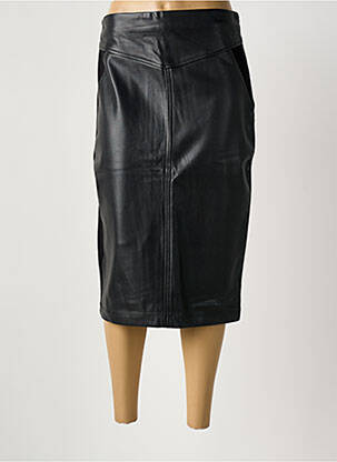 Jupe mi-longue noir YEST femme