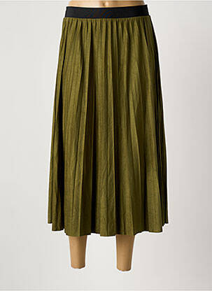 Jupe mi-longue vert YEST femme