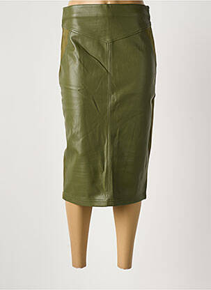 Jupe mi-longue vert YEST femme