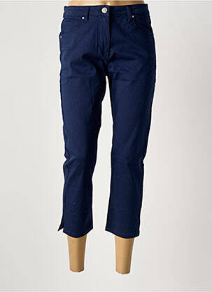 Pantacourt bleu INTOWN femme