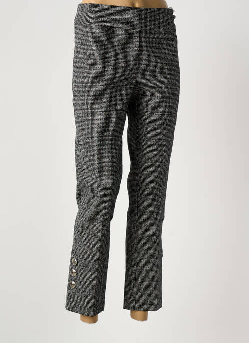 Pantalon 7/8 taille élastique noir UP ! femme