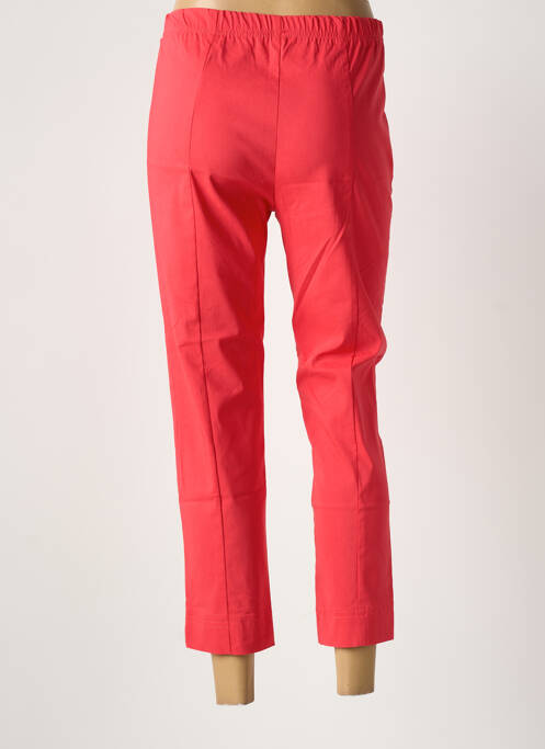 Pantalon 7/8 taille élastique rose OLIVER JUNG femme