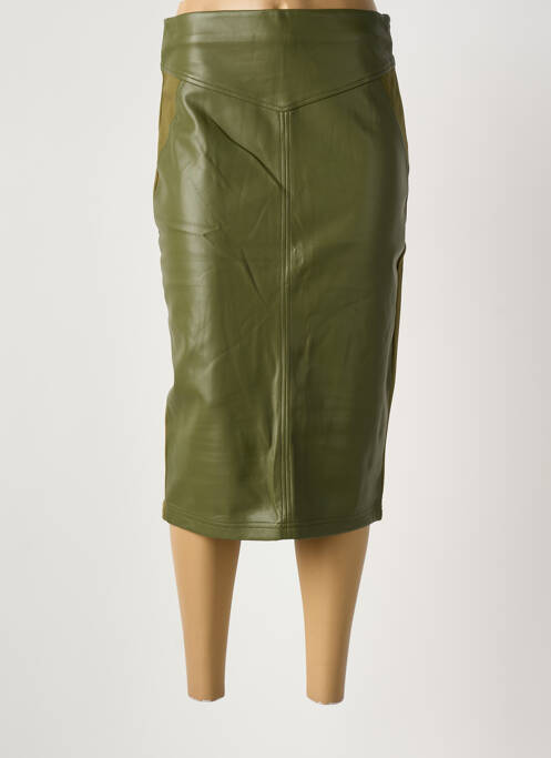 Jupe mi-longue vert YEST femme