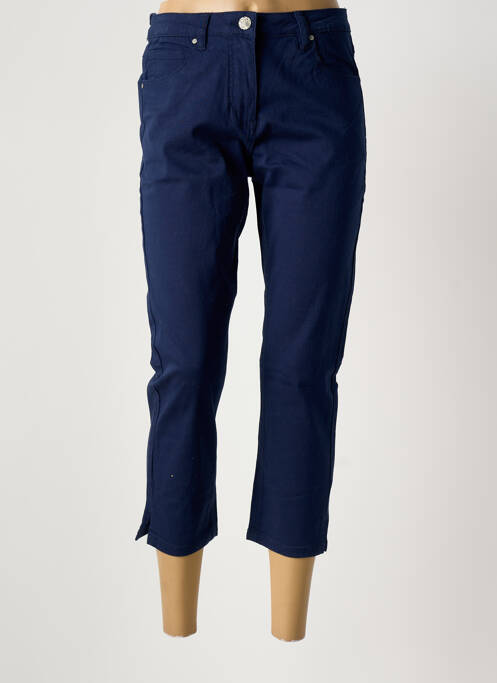 Pantacourt bleu INTOWN femme