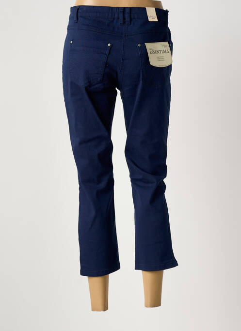 Pantacourt bleu INTOWN femme