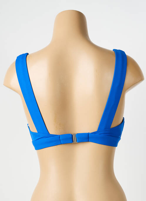 Haut de maillot de bain bleu IODUS femme