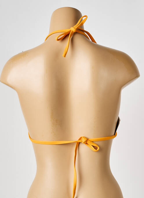 Haut de maillot de bain jaune IODUS femme