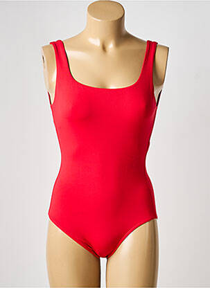 Maillot de bain 1 pièce rouge IODUS femme