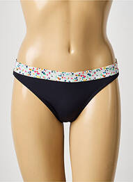 Bas de maillot de bain imprimé fantaisie culotte noir BIKINI BAR femme