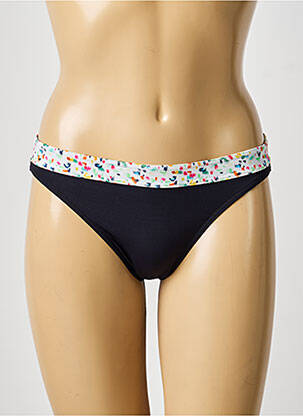 Bas de maillot de bain imprimé fantaisie culotte noir BIKINI BAR femme