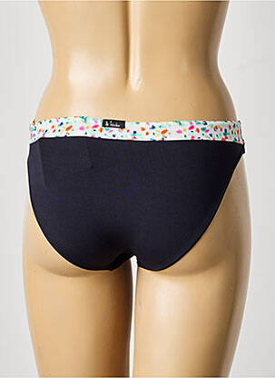 Bas de maillot de bain tissage satiné culotte noir BIKINI BAR femme