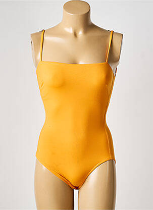 Maillot de bain 1 pièce brassieres brassieres orange IODUS femme