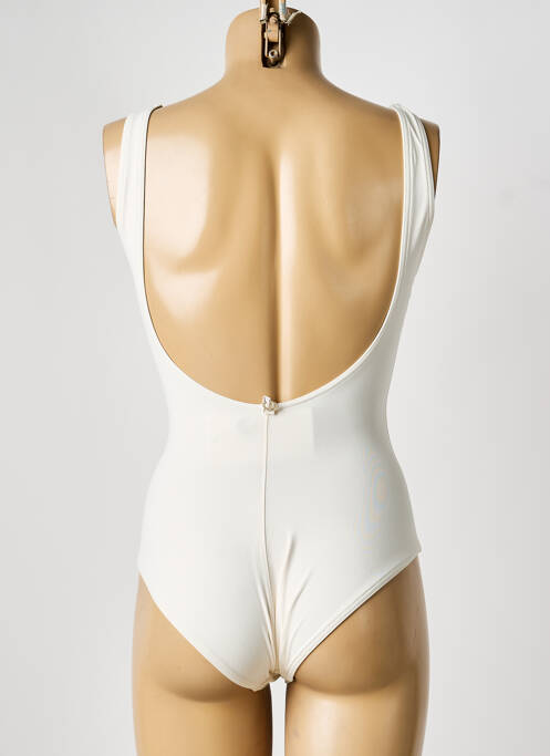 Maillot de bain 1 pièce blanc IODUS femme