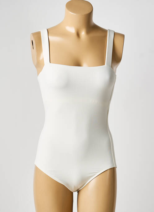 Maillot de bain 1 pièce blanc IODUS femme