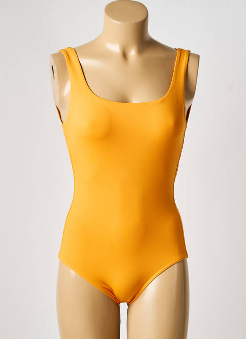 Maillot de bain 1 pièce orange IODUS femme