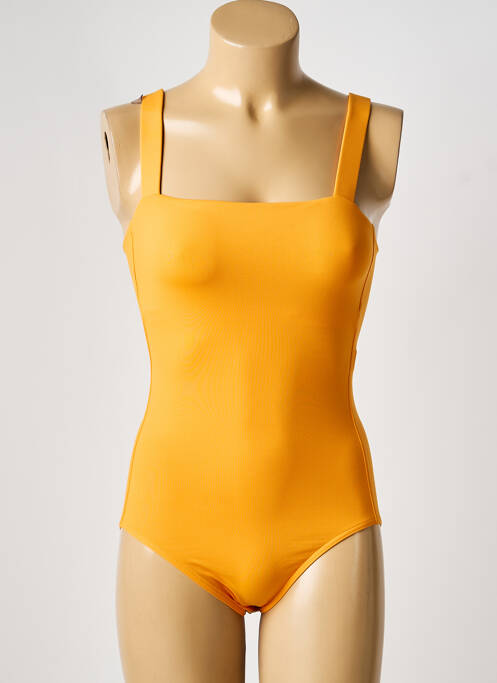 Maillot de bain 1 pièce orange IODUS femme