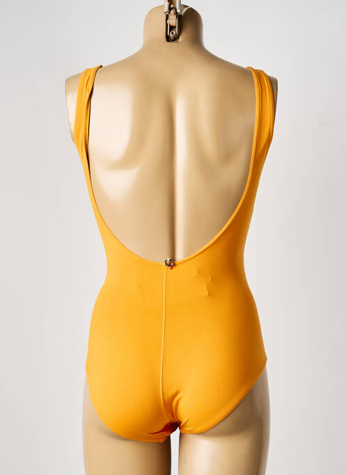 Maillot de bain 1 pièce orange IODUS femme