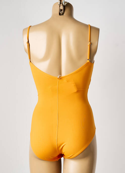 Maillot de bain 1 pièce orange IODUS femme