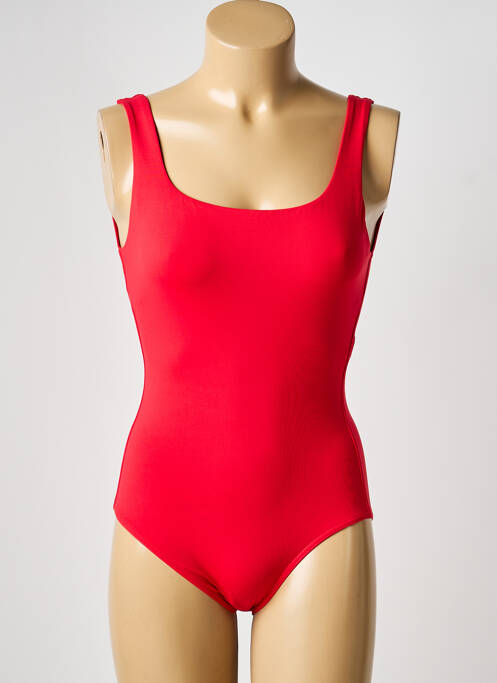 Maillot de bain 1 pièce rouge IODUS femme