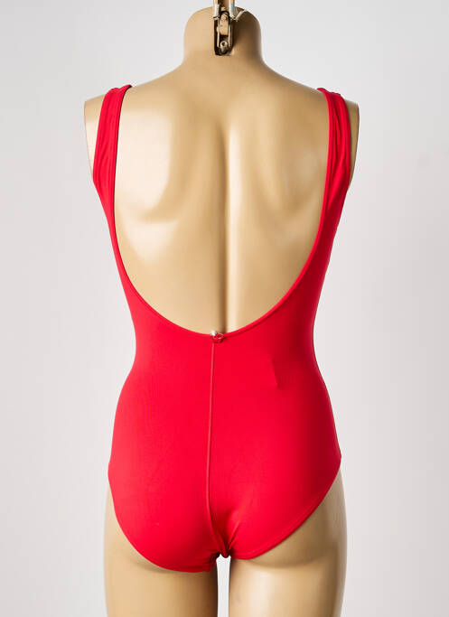 Maillot de bain 1 pièce rouge IODUS femme